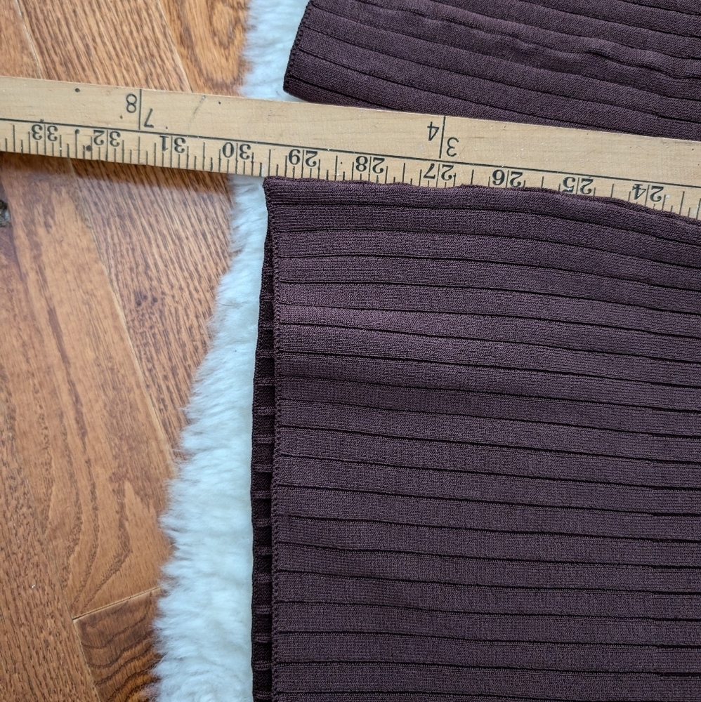 Peter Do Flared ribbed pants brown small - Picture 15 of 16